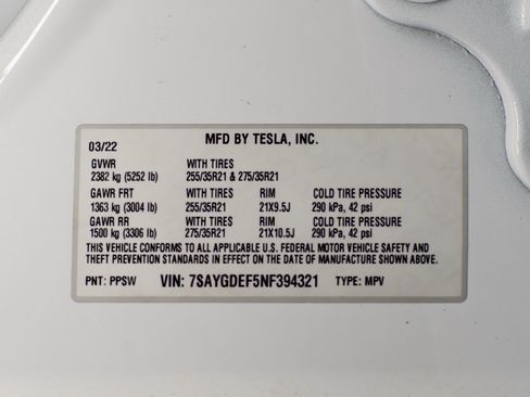 Used 2022 Tesla Model Y Performance AWD/4WD image 27