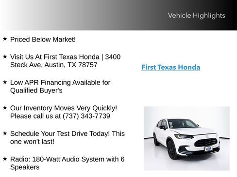Used 2026 Honda HR-V Sport image 9