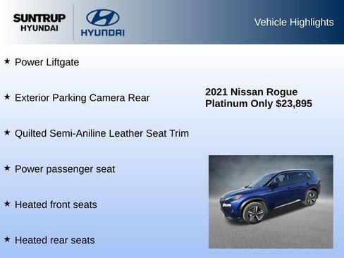 Used 2021 Nissan Rogue Platinum image 16