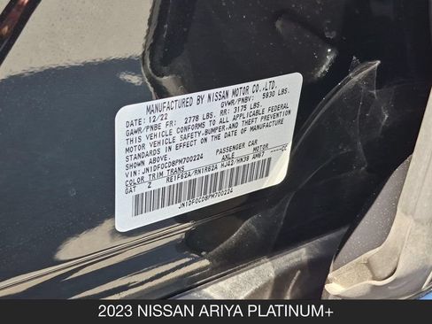 Used 2023 Nissan Ariya AWD/4WD image 27