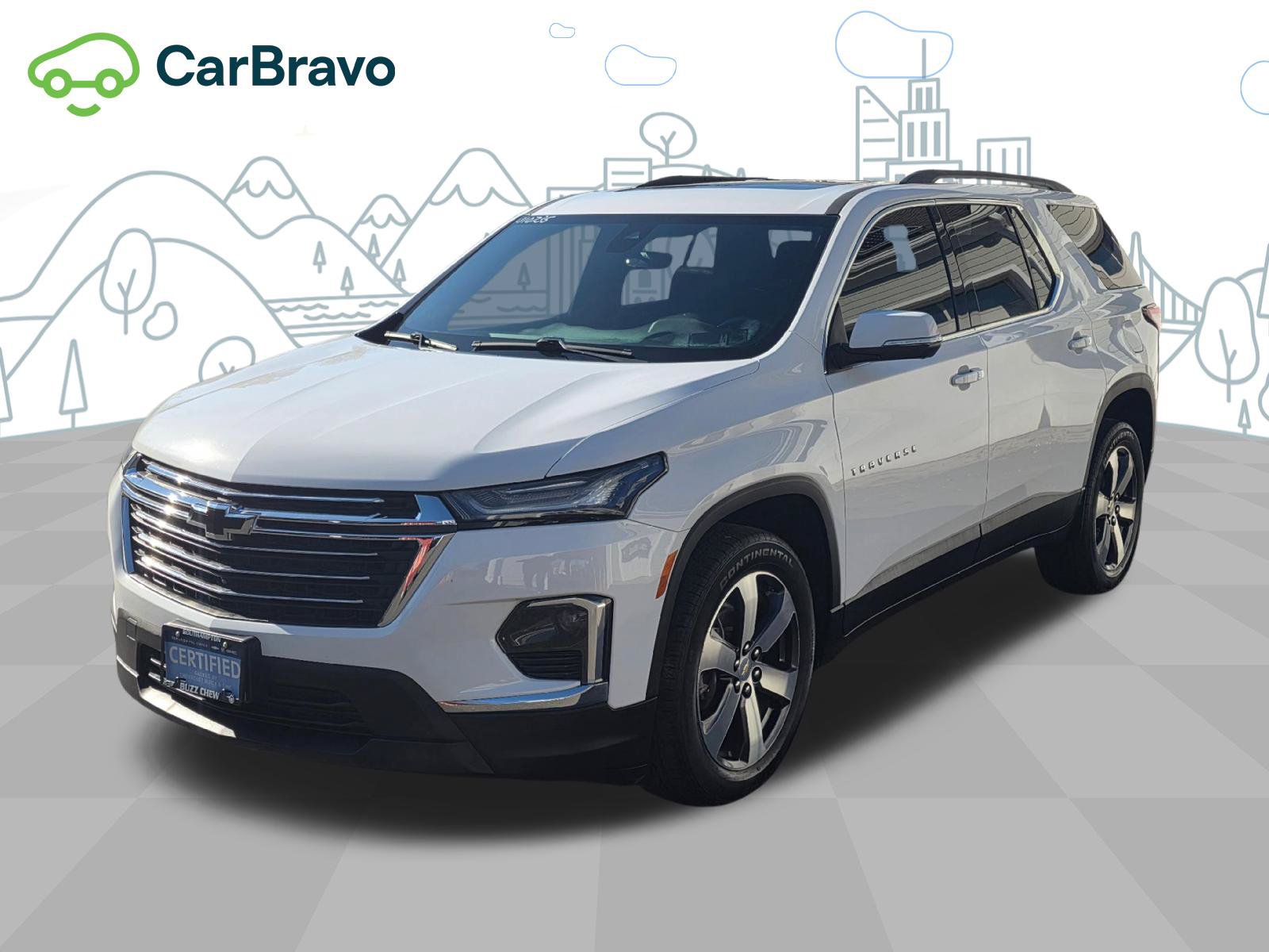 Certified 2023 Chevrolet Traverse LT w/ LT Premium Package AWD/4WD image 1