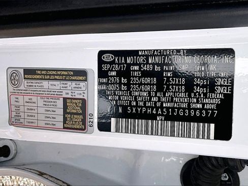 Certified 2018 Kia Sorento EX image 36