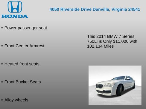 Used 2014 BMW 750Li RWD image 17