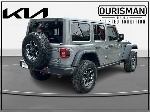 Used 2023 Jeep Wrangler Unlimited Rubicon 4xe w/ Cold Weather Group image 4