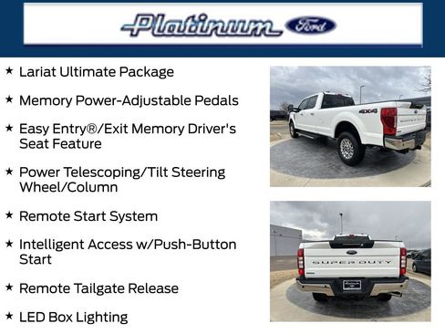 Used 2022 Ford F350 Lariat w/ Lariat Ultimate Package image 22