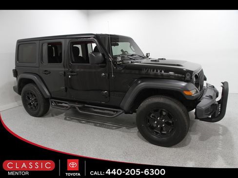 Used 2021 Jeep Wrangler Unlimited Sport image 1