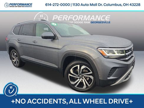 Used 2021 Volkswagen Atlas SEL Premium AWD/4WD image 1