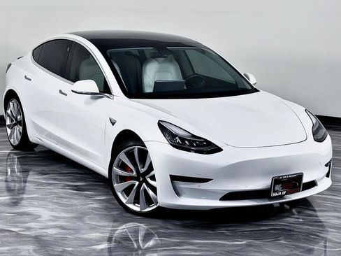 Used 2019 Tesla Model 3 Long Range AWD/4WD image 3
