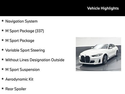 Used 2023 BMW 430i Gran Coupe xDrive w/ M Sport Package image 5