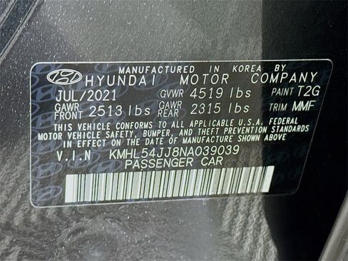 Certified 2022 Hyundai Sonata Limited image 37