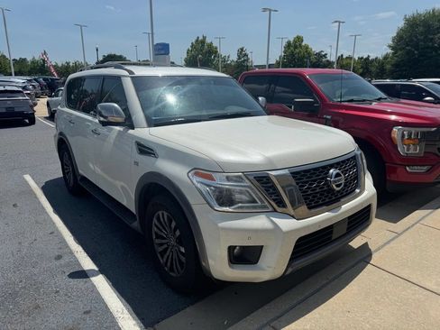 Used 2018 Nissan Armada Platinum w/ Captain Seat Package RWD image 4