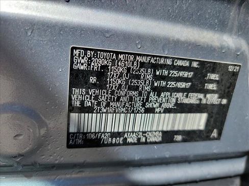 Used 2021 Toyota RAV4 XLE FWD image 21