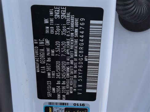 Used 2024 Kia Telluride S w/ S Sunroof Package image 12