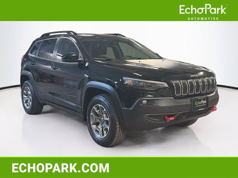 Used 2022 Jeep Cherokee Trailhawk w/ Premium Leather Package AWD/4WD image 1