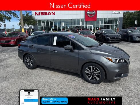 Certified 2021 Nissan Versa SV FWD image 1