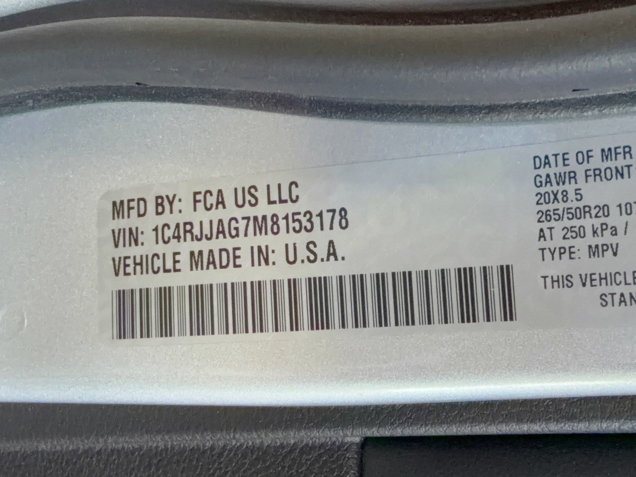 Used 2021 Jeep Grand Cherokee L Laredo RWD image 31