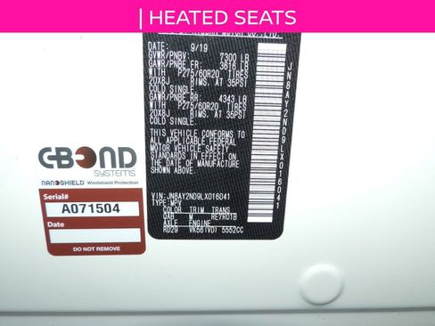 Used 2020 Nissan Armada SL w/ Premium Package image 18