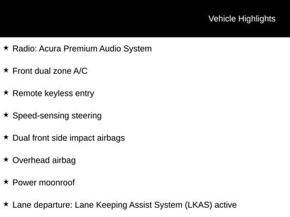 Used 2021 Acura ILX w/ Premium Package