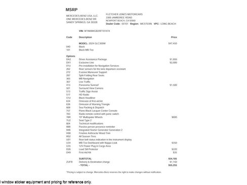 Used 2024 Mercedes-Benz GLC 300 GLC 300 SUV image 3