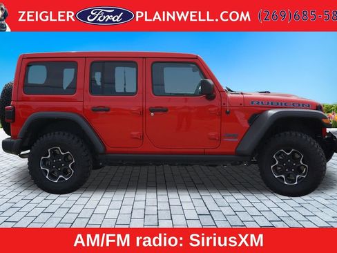 Used 2022 Jeep Wrangler Unlimited Rubicon 4xe w/ Cold Weather Group AWD/4WD image 6