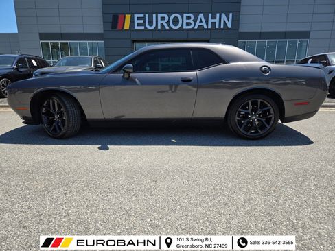 Used 2022 Dodge Challenger SXT w/ Blacktop Package RWD image 2