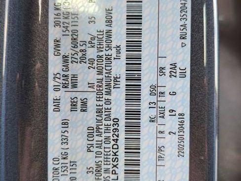 Used 2025 Ford F150 STX w/ Equipment Group 200A AWD/4WD image 21