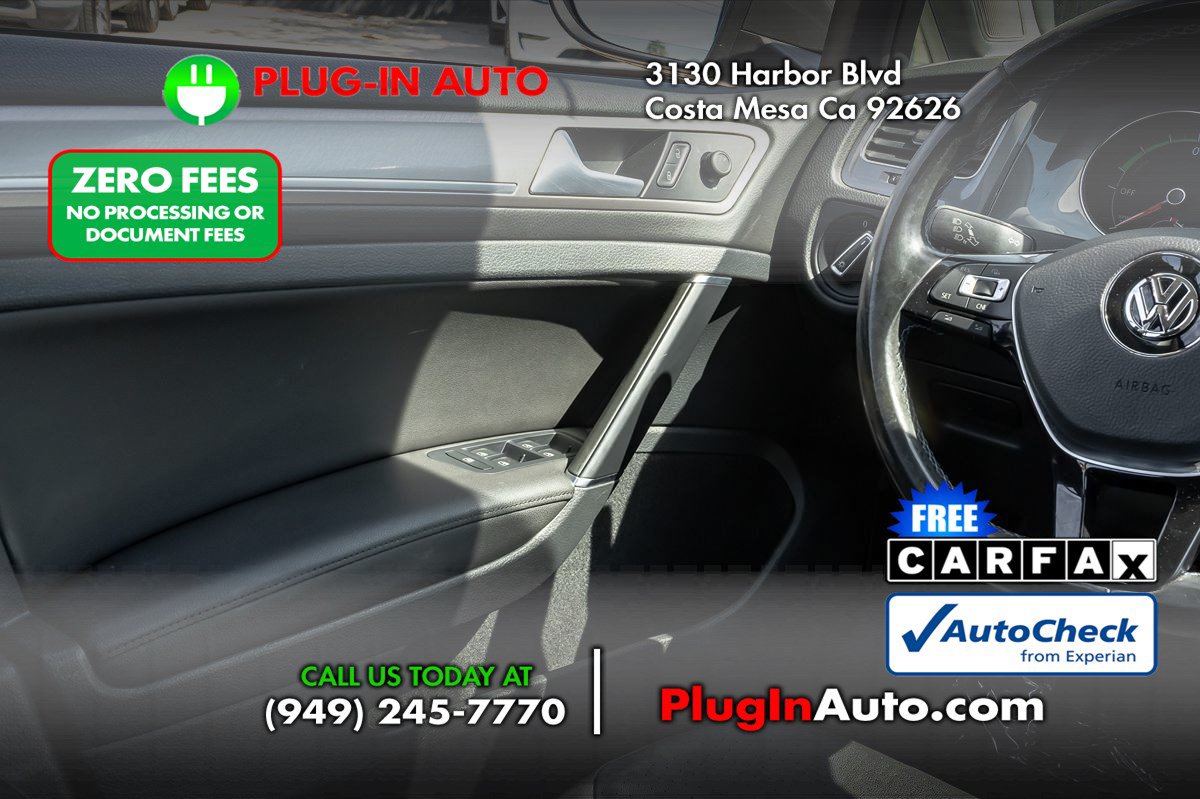 Used 2016 Volkswagen e-Golf SEL Premium FWD image 12