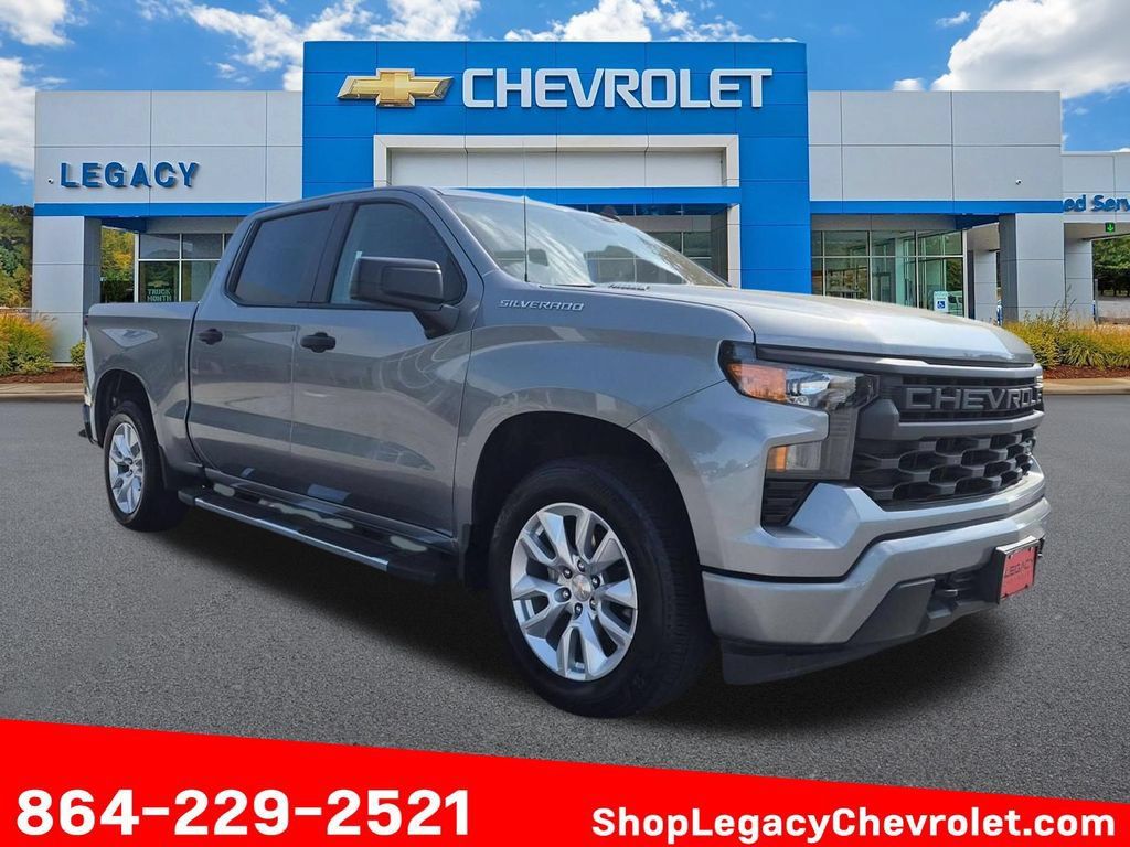 Used 2024 Chevrolet Silverado 1500 Custom RWD image 1