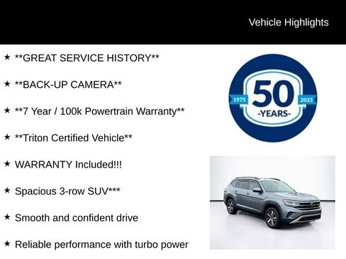 Used 2021 Volkswagen Atlas SE image 5