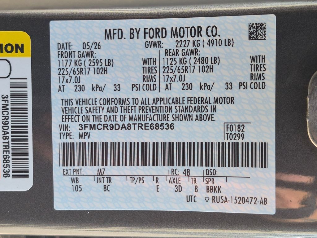 New 2026 Ford Bronco Sport Badlands AWD/4WD image 31