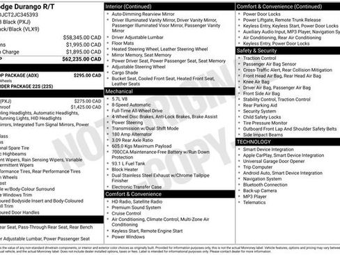 Used 2018 Dodge Durango R/T w/ Blacktop Package image 19