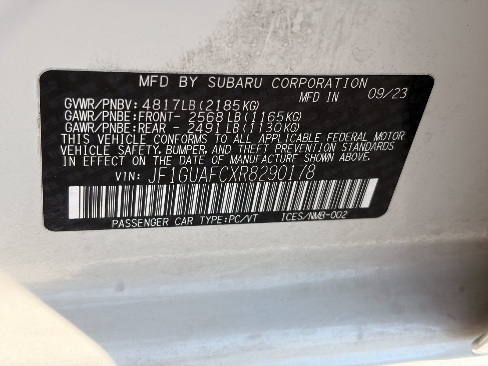 Certified 2024 Subaru Impreza 2.0i Sport AWD/4WD image 30