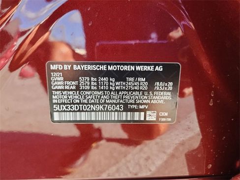 Used 2022 BMW X4 xDrive30i w/ M Sport Package 2 image 37
