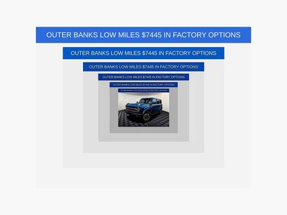 Used 2023 Ford Bronco Outer Banks