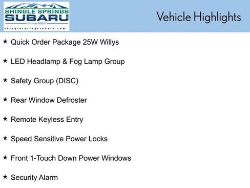 Used 2023 Jeep Wrangler Sport AWD/4WD image 49