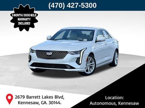 Used 2023 Cadillac CT4 Luxury w/ Sun And Sound Package RWD image 1