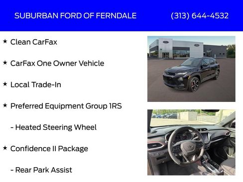 Used 2023 Chevrolet TrailBlazer RS w/ Convenience Package AWD/4WD image 4