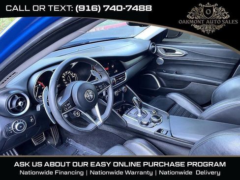 Used 2017 Alfa Romeo Giulia Ti w/ TI 19" Sport Package RWD image 20