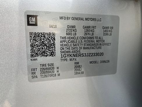 Used 2018 Cadillac XT5 Premium Luxury FWD image 11