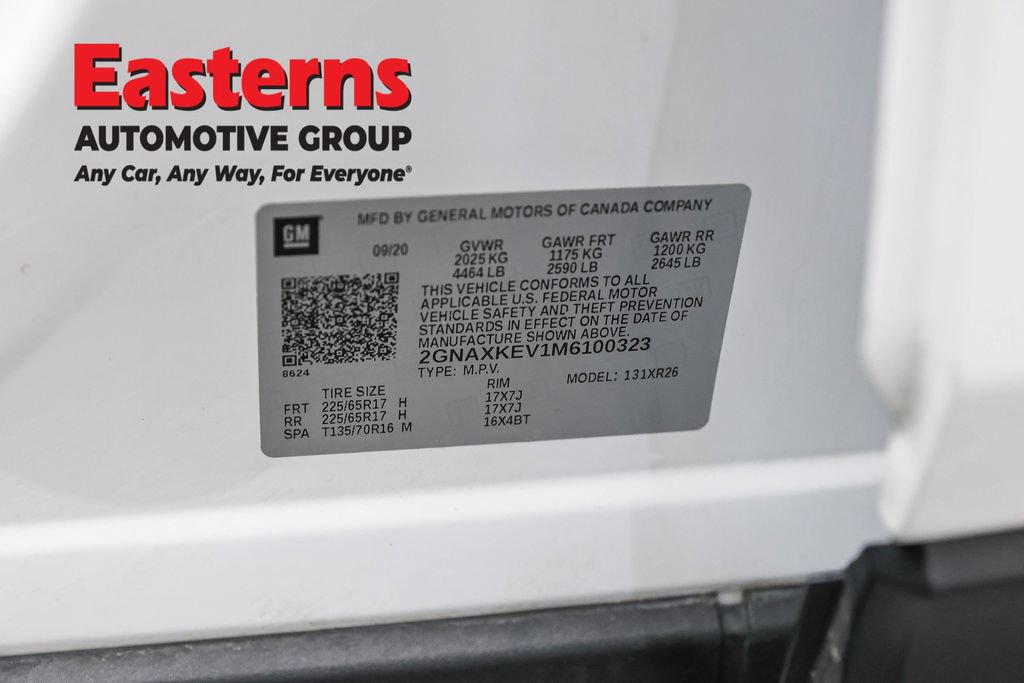 Used 2021 Chevrolet Equinox LT FWD image 35