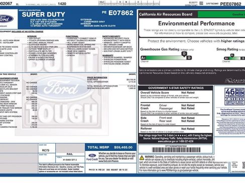 Used 2023 Ford F250 XLT w/ 360-Degree Camera Package AWD/4WD image 27