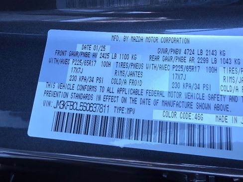 Certified 2025 MAZDA CX-5 AWD 2.5 S image 35