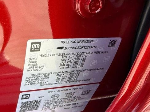 New 2026 Chevrolet Silverado 1500 LTZ w/ LTZ Premium Package image 20