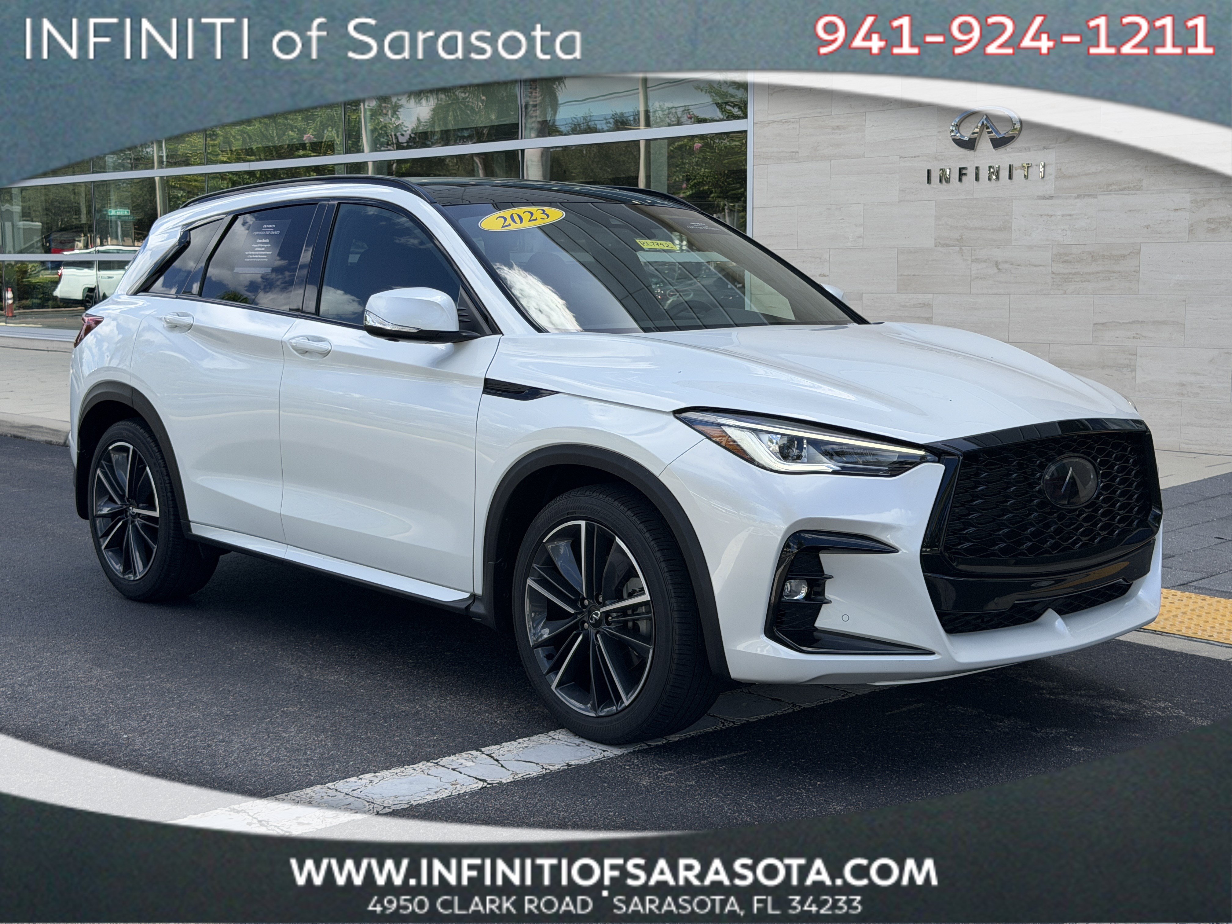 Certified 2023 INFINITI QX50 Sport FWD image 1