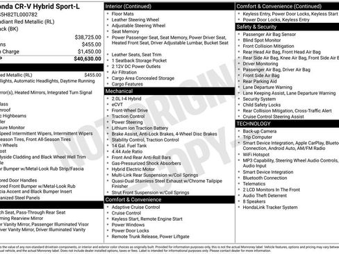 Certified 2026 Honda CR-V Sport-L image 44