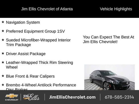 Used 2024 Cadillac CT5 V Blackwing w/ Driver Assist Package image 5