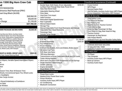 Used 2016 RAM 1500 Big Horn image 29