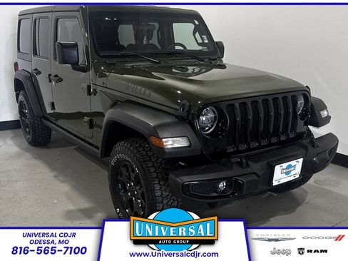 Used 2021 Jeep Wrangler Unlimited Sport AWD/4WD image 1