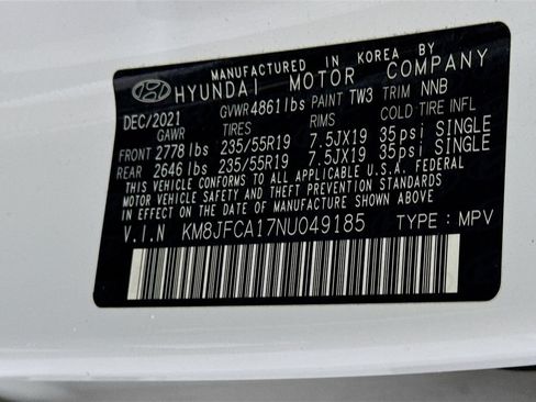 Used 2022 Hyundai Tucson SEL w/ Cargo Package AWD/4WD image 34