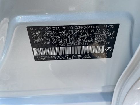 New 2025 Lexus IS 350 F Sport image 26